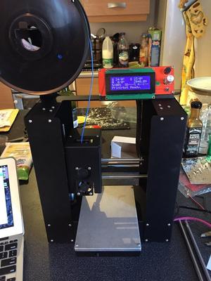 Printrbot Play LCD Bracket & PI 