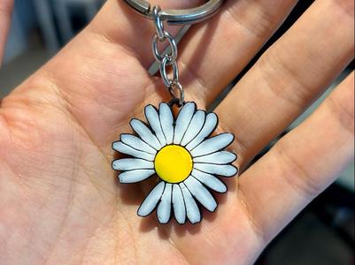 Flower Keyring