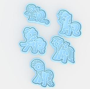 My Little Pony cookie cutter set of 5
