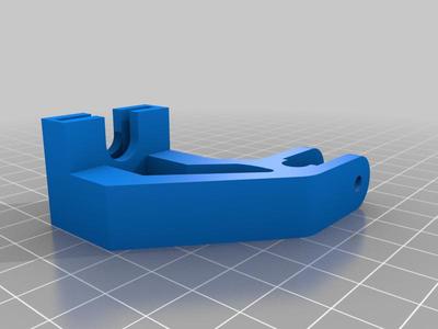 Ender 3 roller guide for Microswiss Direct Drive