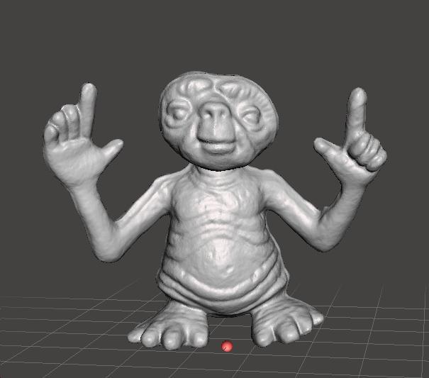 ET 1982 PVC PLASTIC GASHAPON TOY FIGURE ALIEN 80s