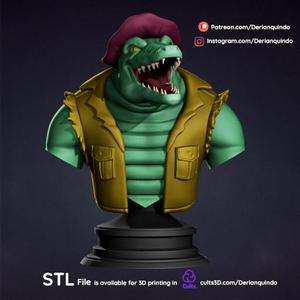 TMNT fan art / Leatherhead