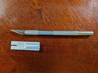 X-Acto Knife Cap/Cover with Blade Tightening Tool
