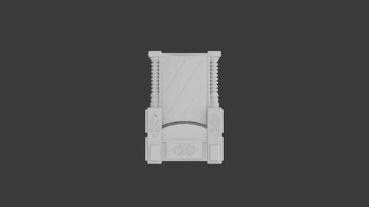 3D King's throne