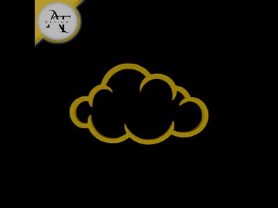 Simple Cloud Symbol - 2D Art