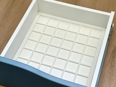 Snug Gridfinity Base for IKEA Kallax Wave Drawer