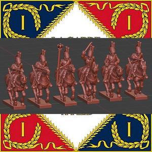Epic  Napoleonic French Guard Dragoons  campaign dress  1812-1815