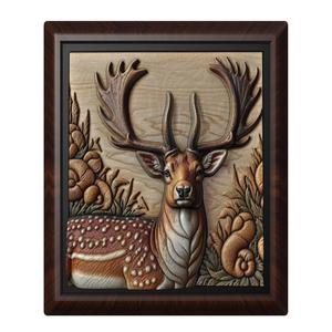 Fallow Deer animal wall art relief wall decor