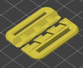 25mm dovetail buckle