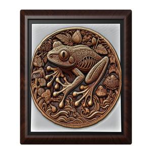 Frog animal wall art relief wall decor