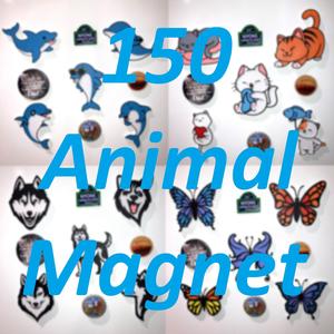 150 Magnets Animals