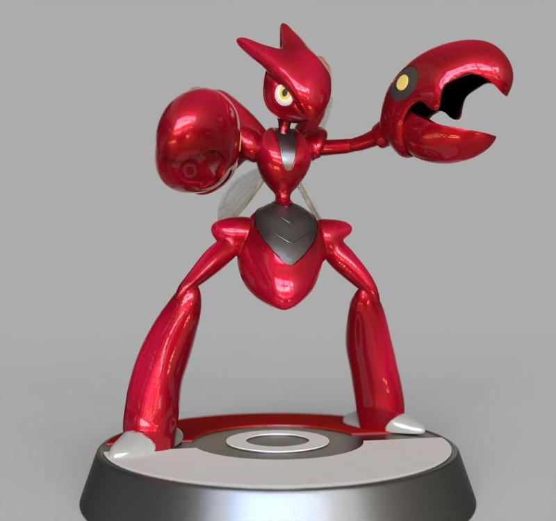 Scizor - FAN ART - POKÉMON FIGURINE -POKEMON