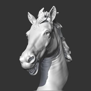 Horse Head AM22 3D print model