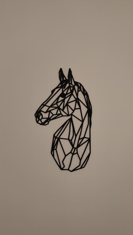 Wall decoration - Cheval géométrique