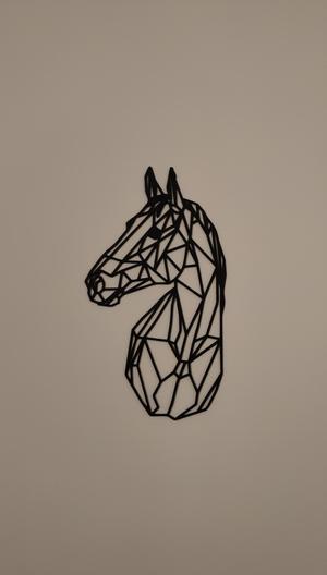 Wall decoration - Cheval géométrique