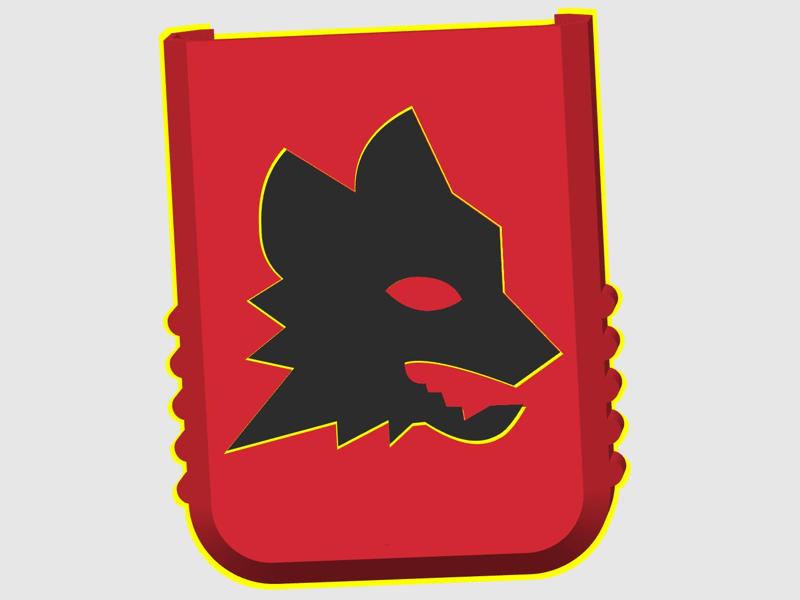 Lupetto AS Roma pill case