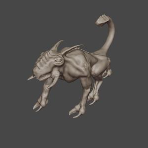 Creature Dog Miniature