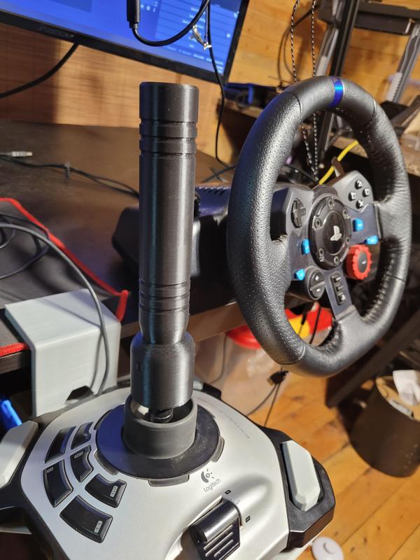 Rally handbrake ( logitech 3d pro EASY MOD)