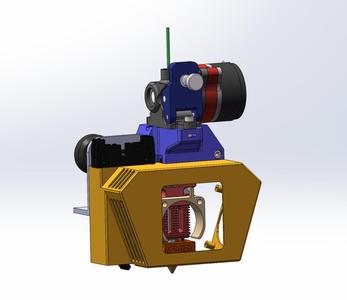 the orbiter extruder mounting bracket for CR6SE