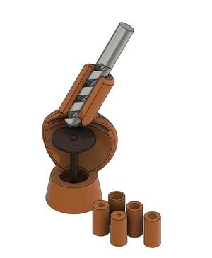 Rotary Tool Drill Bit Sharpener