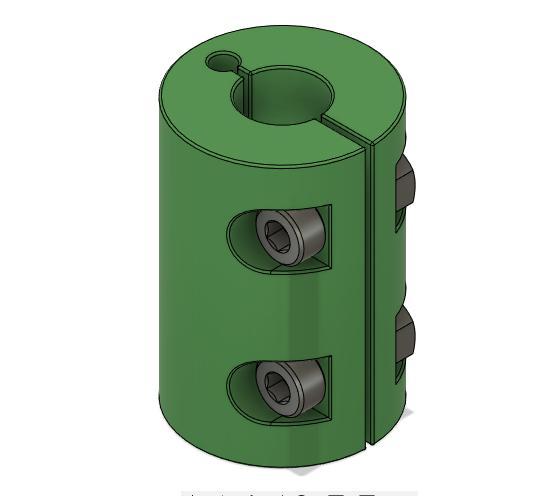 Z-Axis coupler, stepper coupler 8x5mm