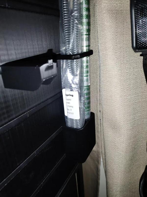 Verticle storage for modular drawers   