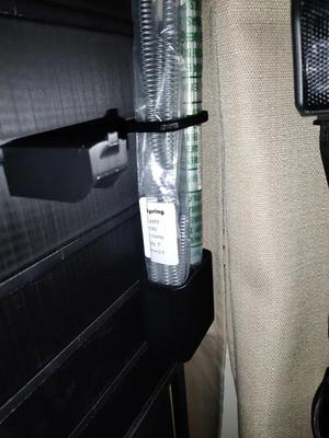 Verticle storage for modular drawers   