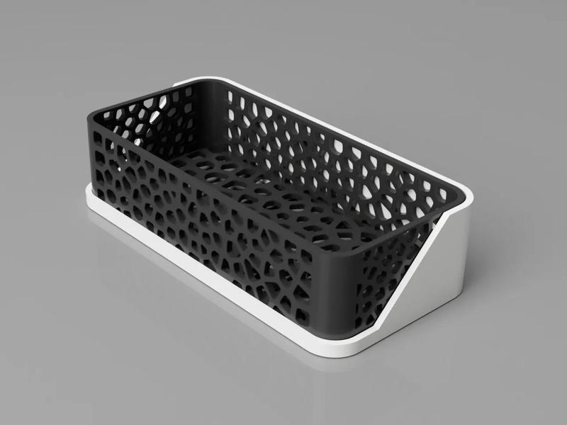 Voronoi Shower Shelf   