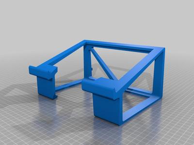 MacBook Pro 13'' stand with cable management hole