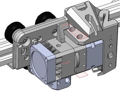 Biqu H2 Mount + Cover - Ender 3 CR10