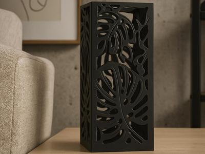 Monstera Leaf Desk Organizer - Botanical Decor