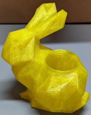 Low Poly Bunny Pencil Holder 