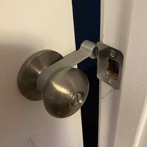 Door Handle Attachment to Keep From Closing - Allow Pets in and Out
