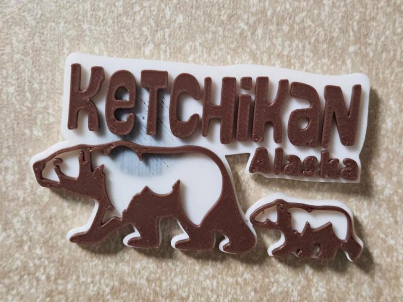 Ketchikan - Fridge Magnet