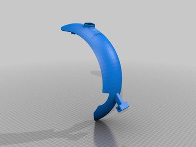 updated Fender for rear suspension