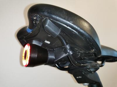 Rockbros Q5 rear light saddle mount