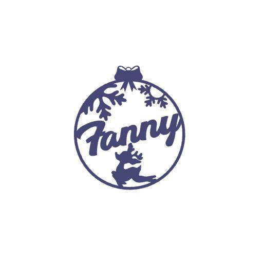 Christmas bauble - Fanny