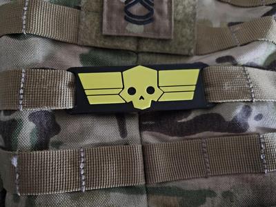 Helldivers Logo MOLLE clip (And Mini Clip)