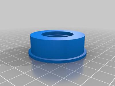 Adaptor for Dremel 3000 to used in 43mm universal drill press