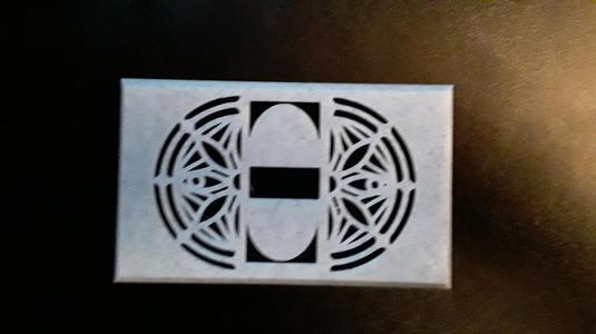Stained Glass Like Switch Plate
