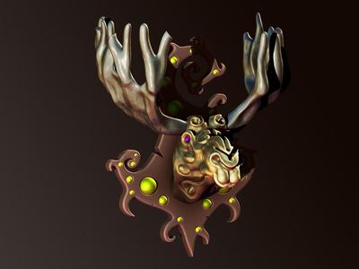 elk spirit of the forest
