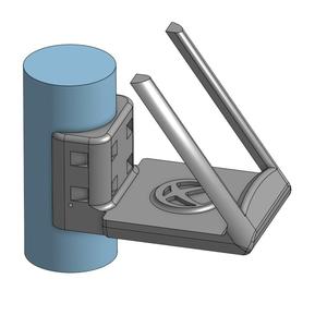 XBOX 360 Controller holder for monitor arm