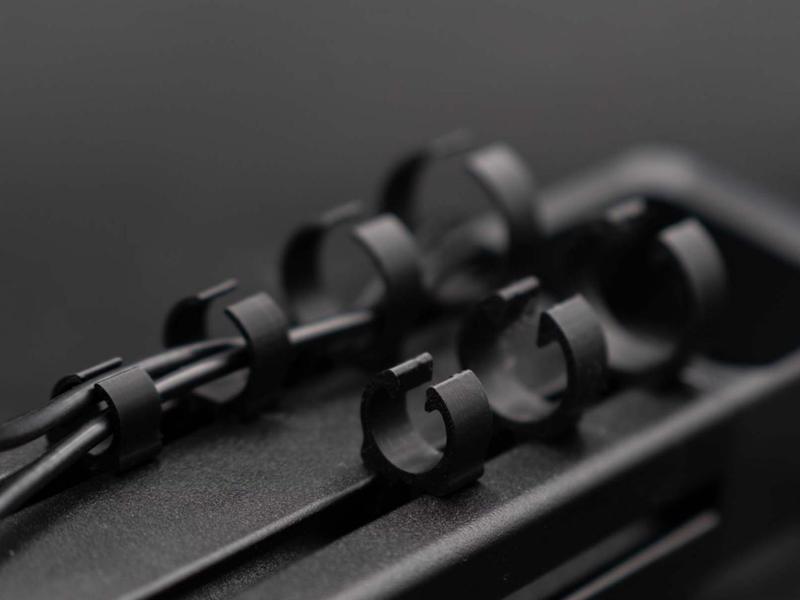 Cable clips for 8040 Aluminum Simracing Rig
