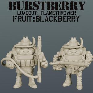 Delta Fruit: BurstBerry Berry Commando Flamethrower Loadout