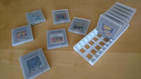 Gameboy cartridge holder