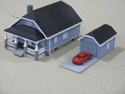 HO Scale Bungalow - 2025