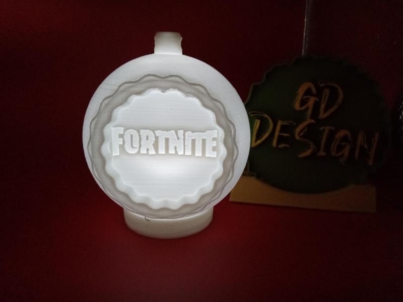 Fortnite CHRISTMAS ORNAMENT TEALIGHT