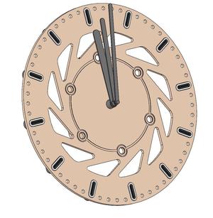 Clock Face Disk Brake - Remix