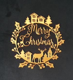 Christmas Decorations - Ornament Merry Christmas