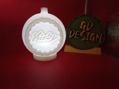 Kirby GAME CHRISTMAS ORNAMENT TEALIGHT